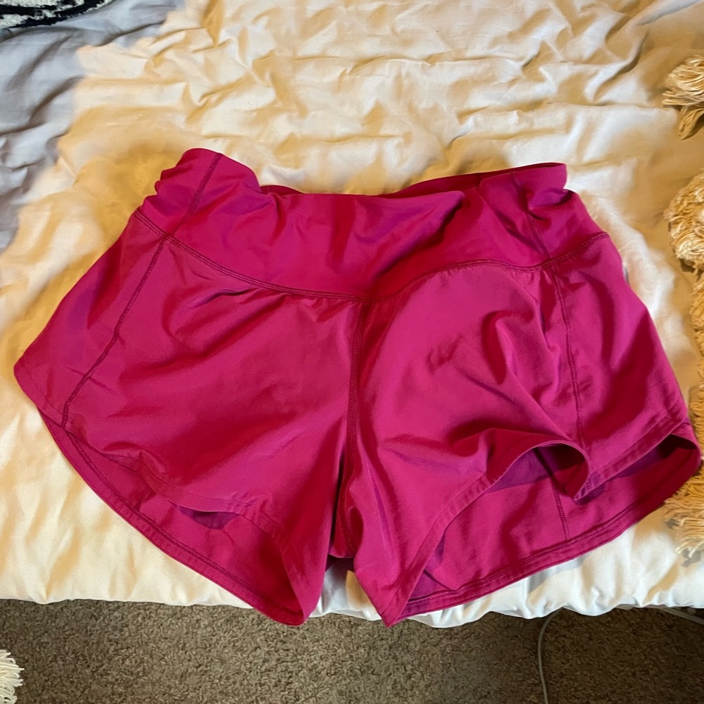 Lululemon speed up short 4” inch
